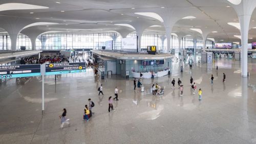 民航强省 1 7月杭州机场客货运两旺